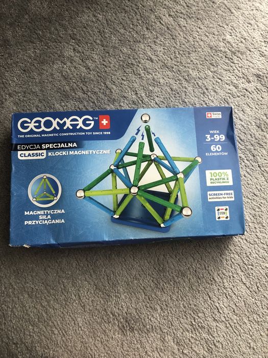 Nowe klocki magnetyczne Geomag.