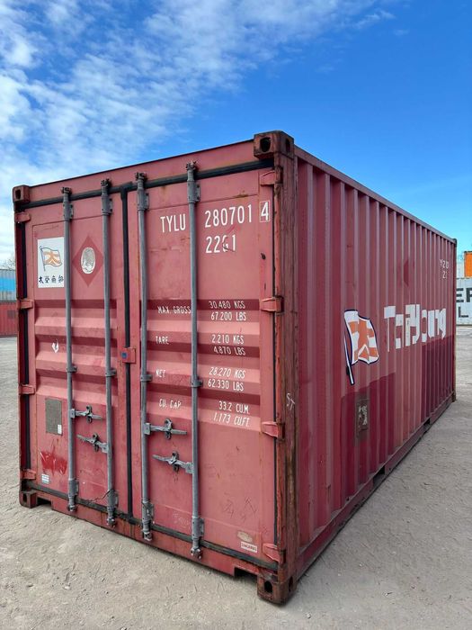 Kontener morski 20'DV używany
