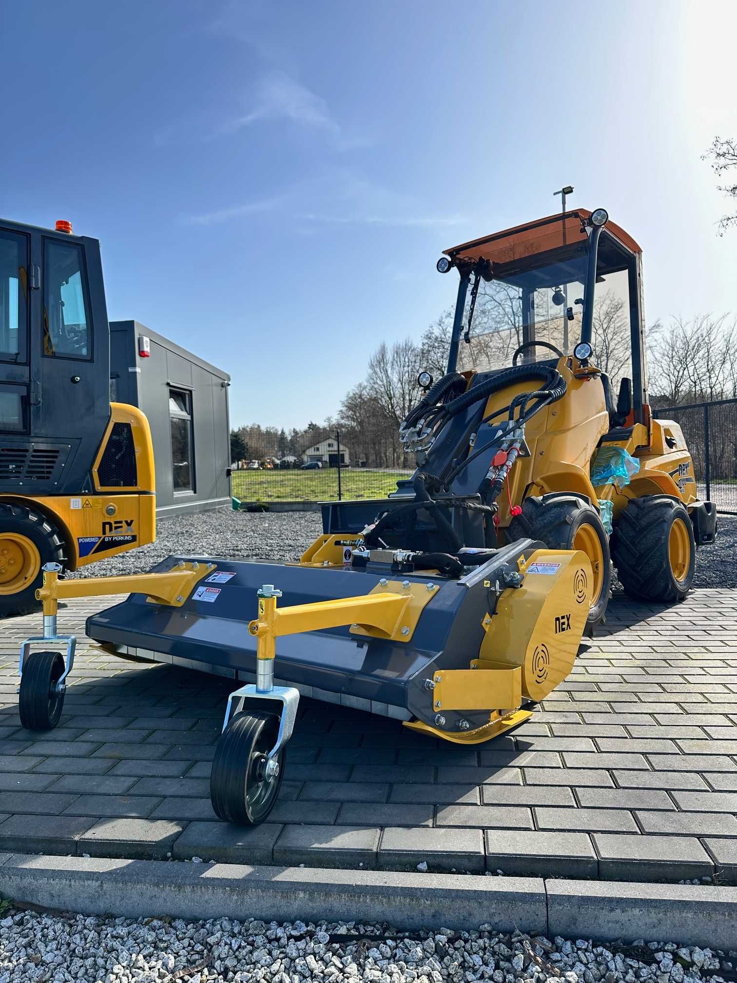 Mulcher Kosiarka bijakowa NEX FL130 hydrauliczna do Avant Multione
