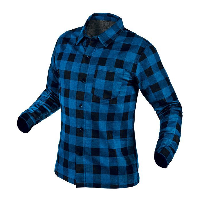 Koszula Flanelowa, Granatowa, Rozmiar Xxxl