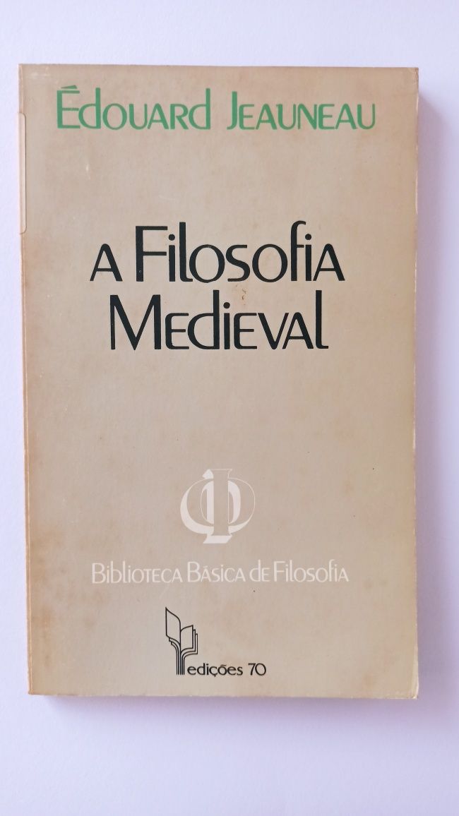 Filosofia Medieval - Edouard Jeauneau (portes grátis, correio normal)