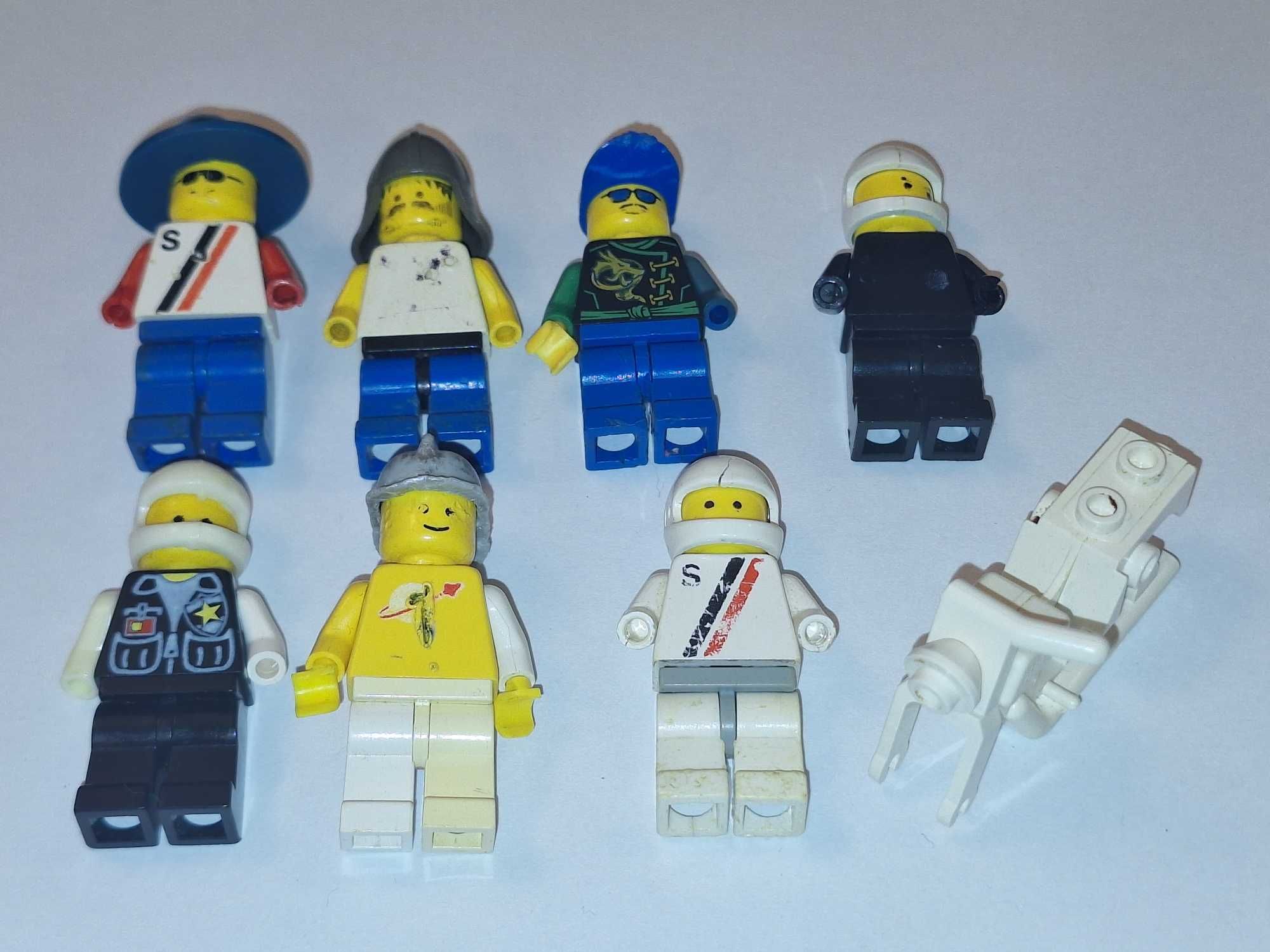 Lego figurki 8 szt - mocno uszkodzone .(C)