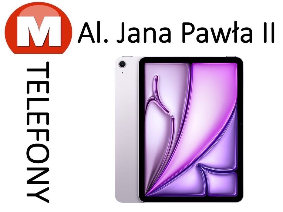 NOWY iPad Air 11 M2 128GB Fioletowy AL JANA PAWŁA