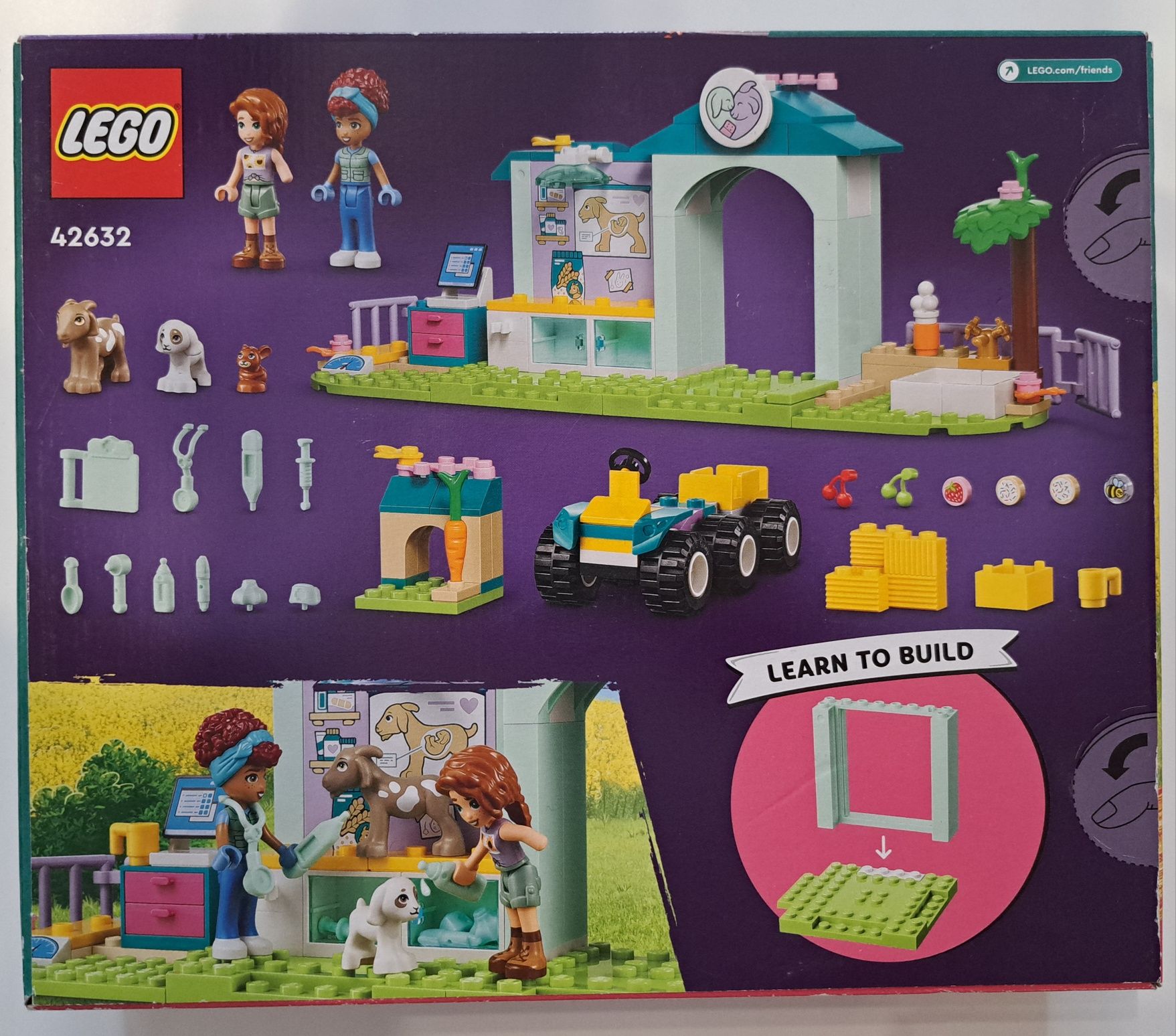 Lego 42632 Friends Lecznica Dla Zwierząt Gospodarskich