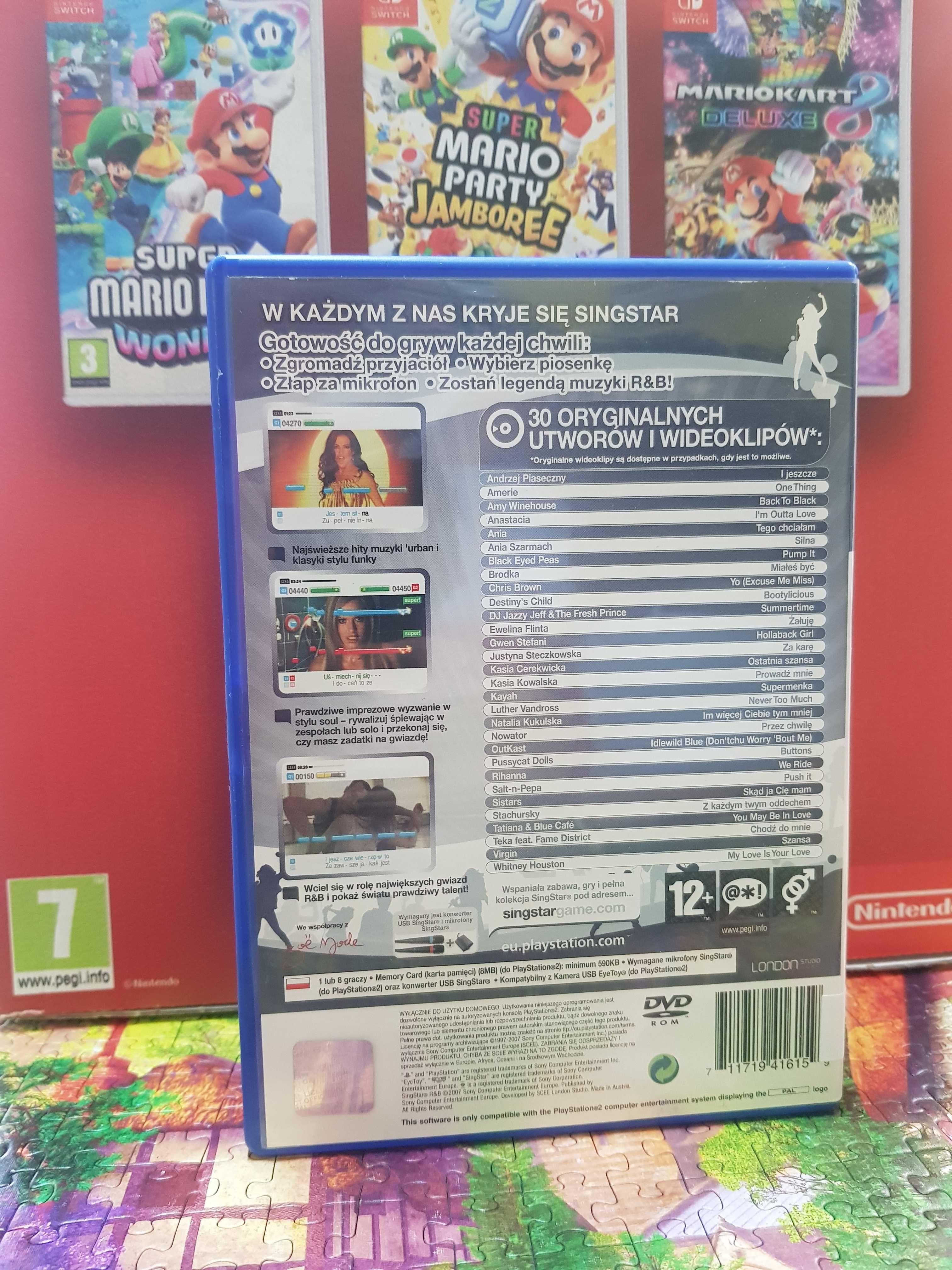 Singstar R&B PS2 Sklep Iława