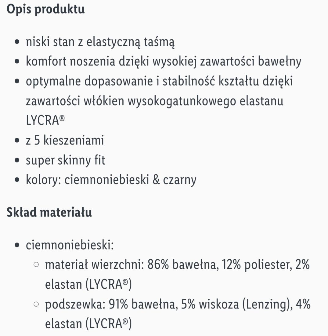 OKAZJA ciążowy zestaw jeansy legginsy xs 34 s 36 ciąża maternity