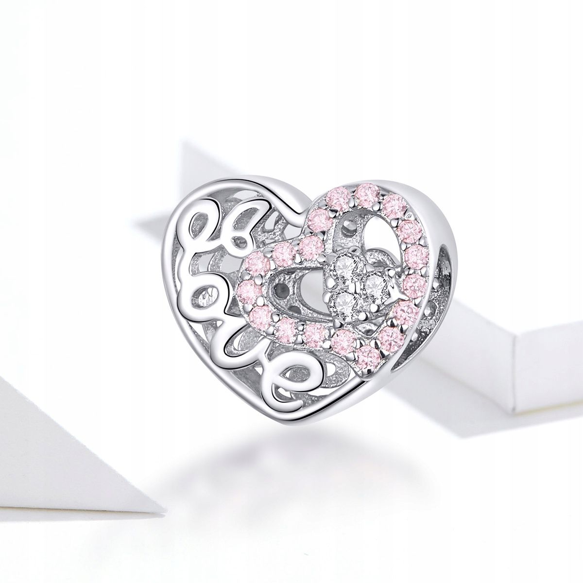 Charms Serce Miłość Love do Pandora srebro 925 AN3051