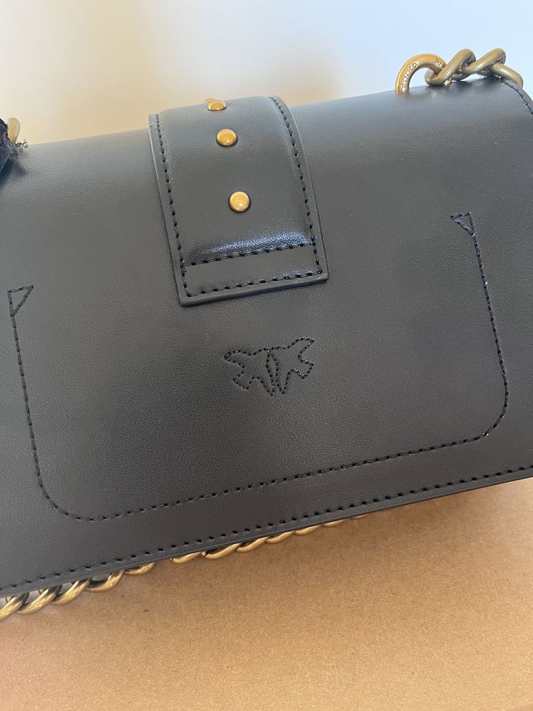 Pinko torba na ramię Love Mini Icon Simply czarna
