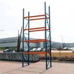 Regał magazynowy paletowy POLYPAL moduł bazowy H-1045 cm 2000 kg