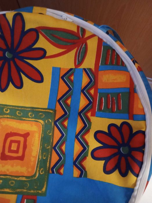 Cesto dobrável para roupa ou brinquedos, arrumação.