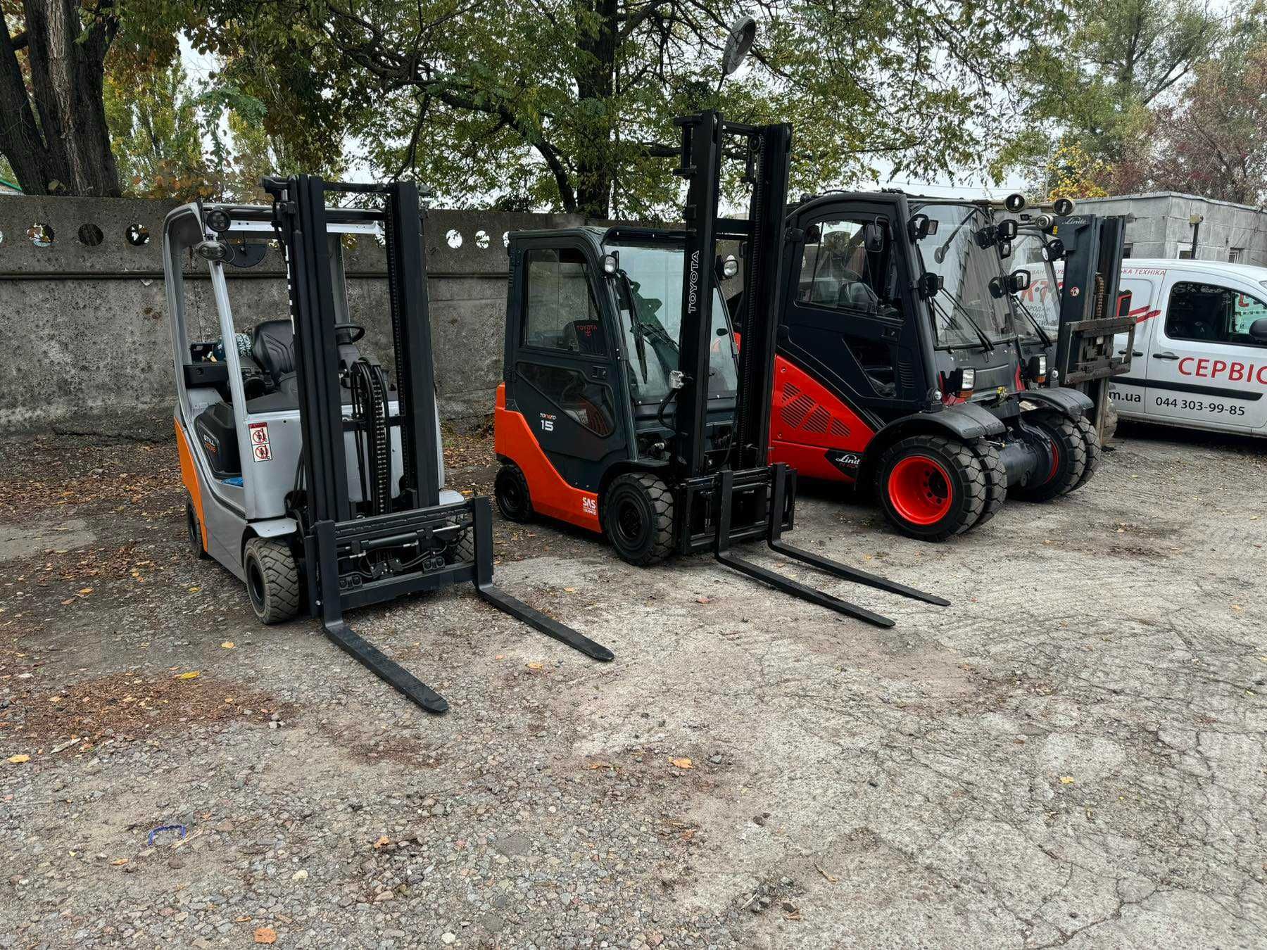 TOYOTA 06-8 FGF 15 газовий навантажувач, кара, погрузчик