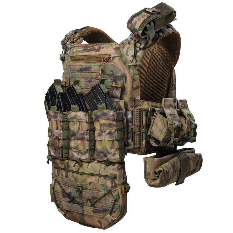 Бронежилет 4 класса ДСТУ Warmor Gen.3 Pro Max. Мультикам (есть цвета).