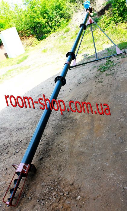 Шнековый погрузчик, транспортер, конвейер, шнек, диаметром 110 мм.