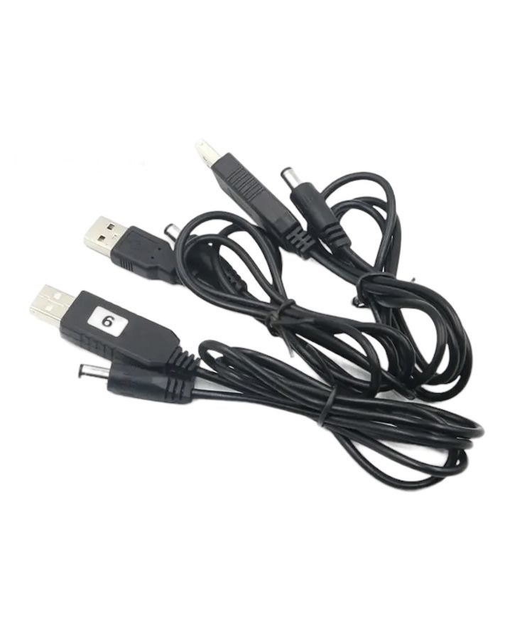 Кабель живлення для роутера з 5 на 12 В від павербанка USB-DC