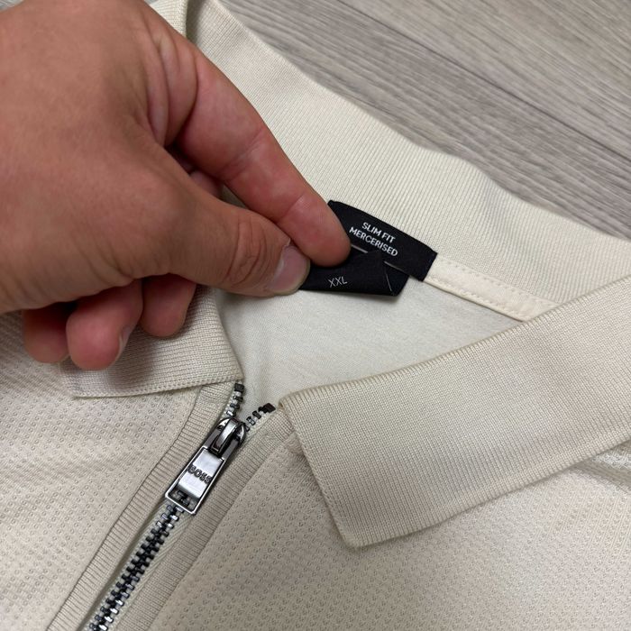 Елегантна Поло Футболка Хуго Босс Hugo BOSS Fit Mercerised фактично XL