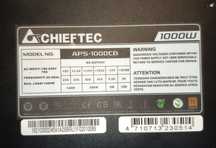 Блок живлення Chieftec A-135 1000W (APS-1000CB)