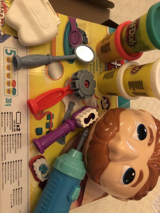 Conjunto Dentista Plasticina Play-Doh
