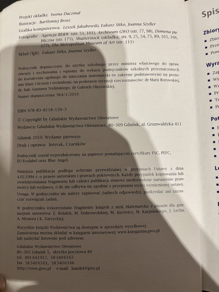 Matematyka z plusem 1