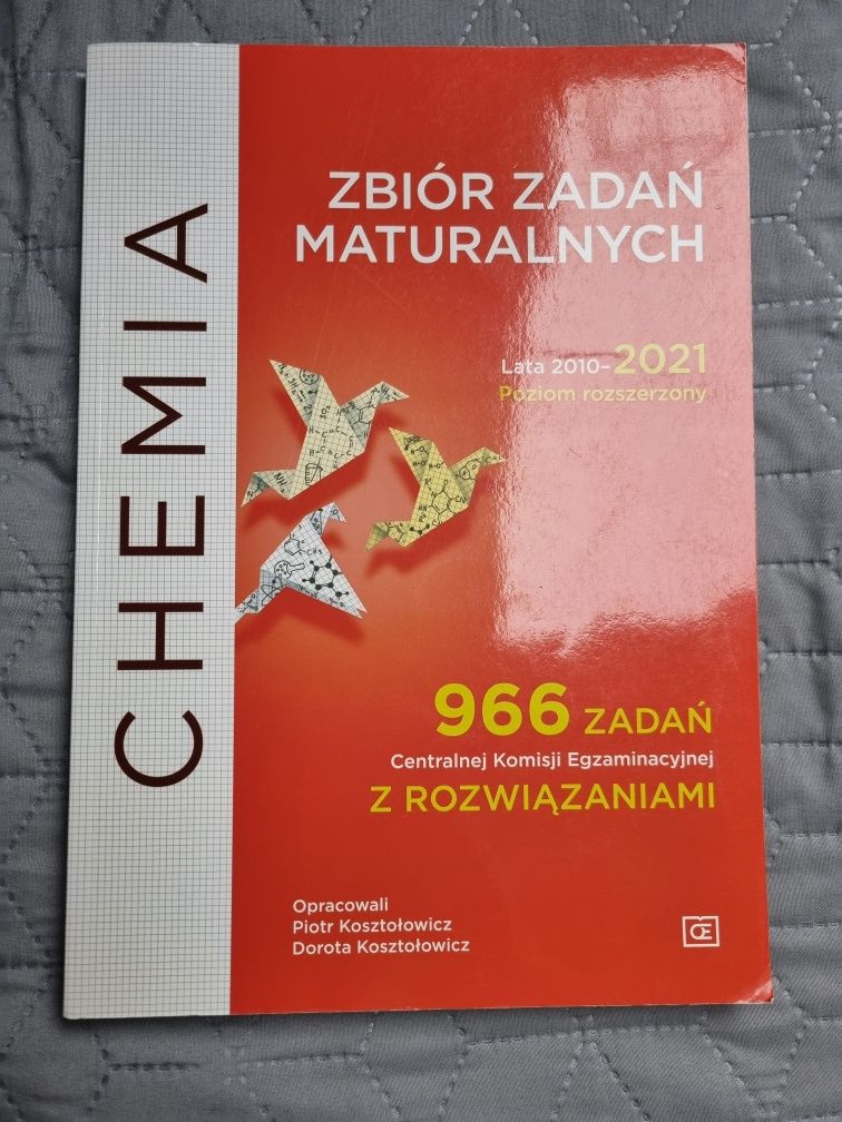 Chemia rozszerzona 966 zadań CKE z rozwiązaniami