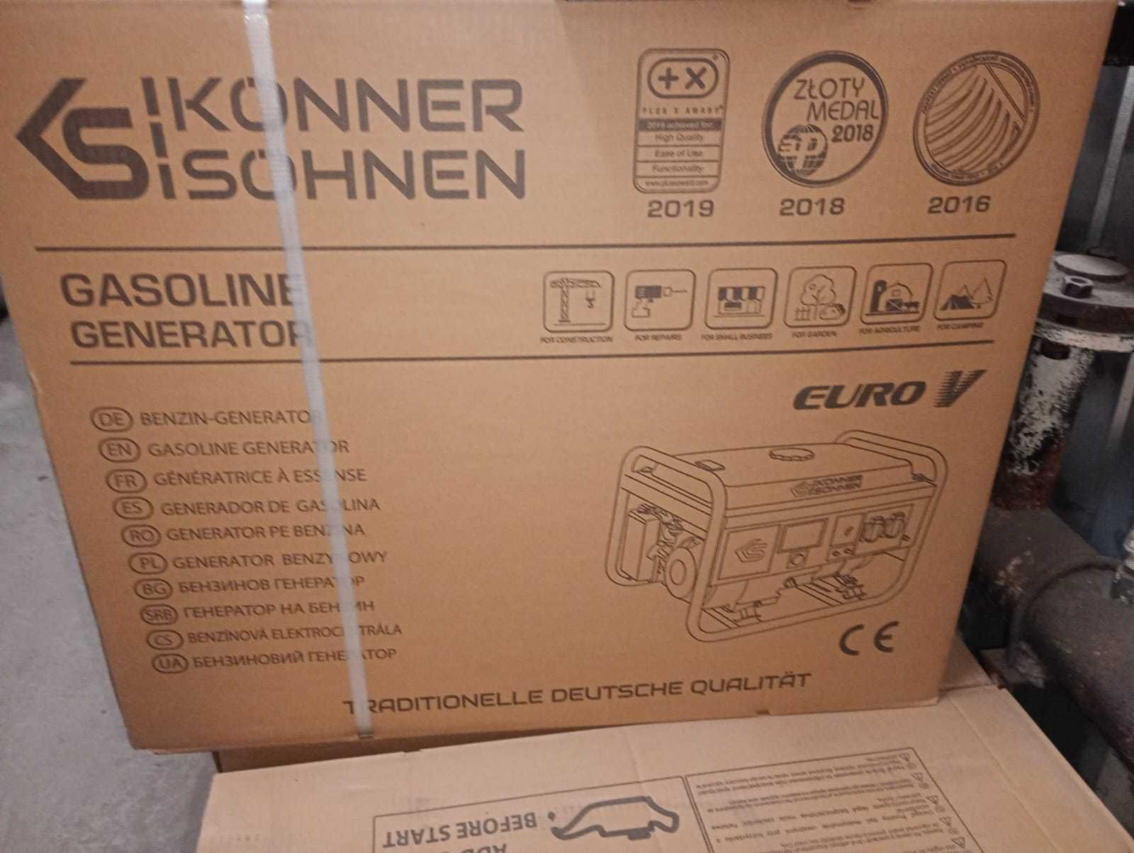 Generator benzynowy 5-5,5 kW | Könner & Söhnen KS 7000E
