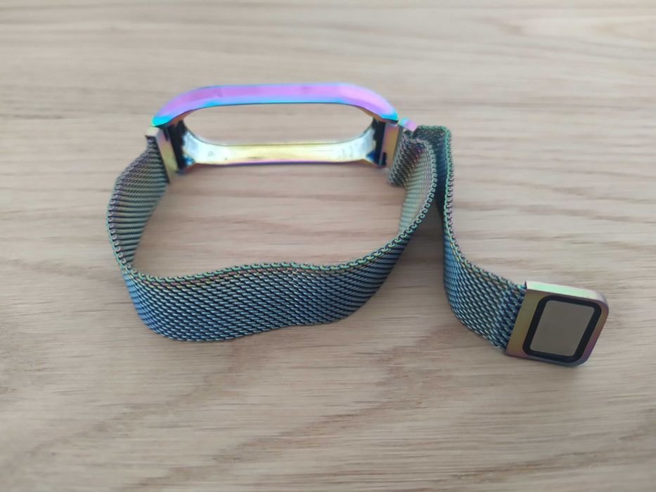 NOWA Bransoletka METALOWA pasek opaska do XIAOMI MI BAND 5