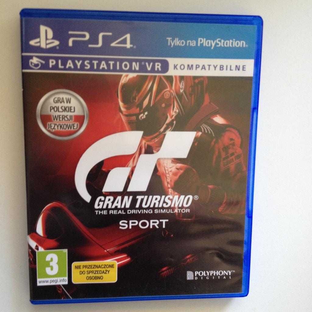 Gran Turismo Sport PlayStation 4 PS4 VR PL Sklep W-wa Ursynów