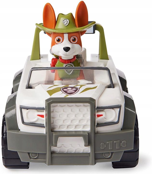 Psi Patrol Tracker Figurka I Pojazd Terenowy Jeep