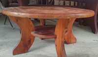 Łatwo stół drewniany okrągły