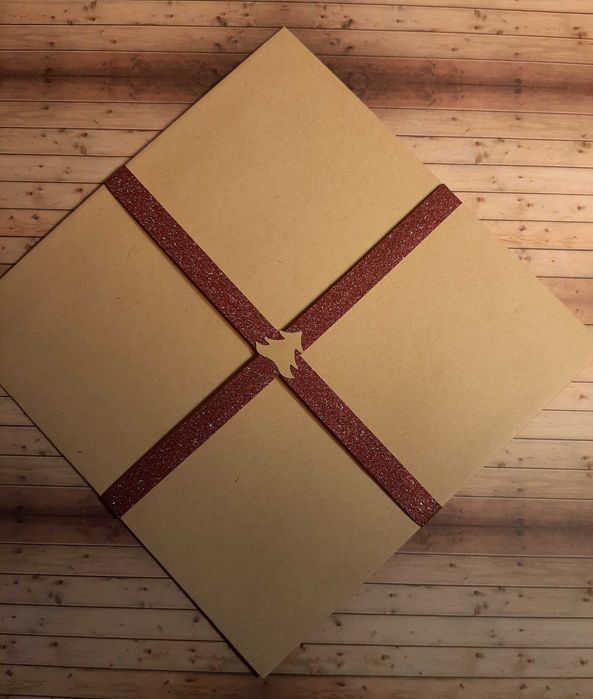 Boże Narodzenie, kurtka ręcznie wykonana