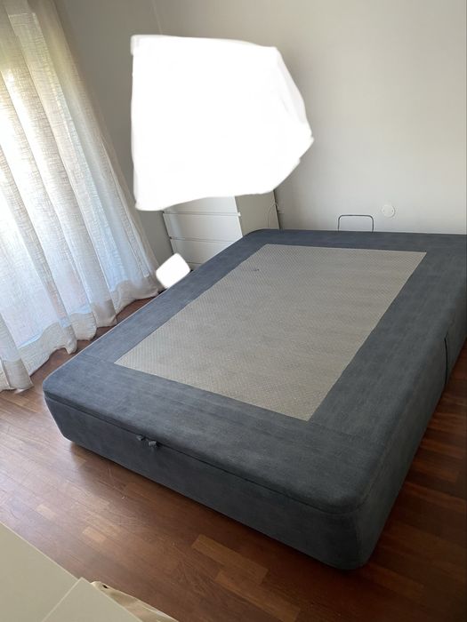 Sommier com arrumação 1,60m x 2,00m