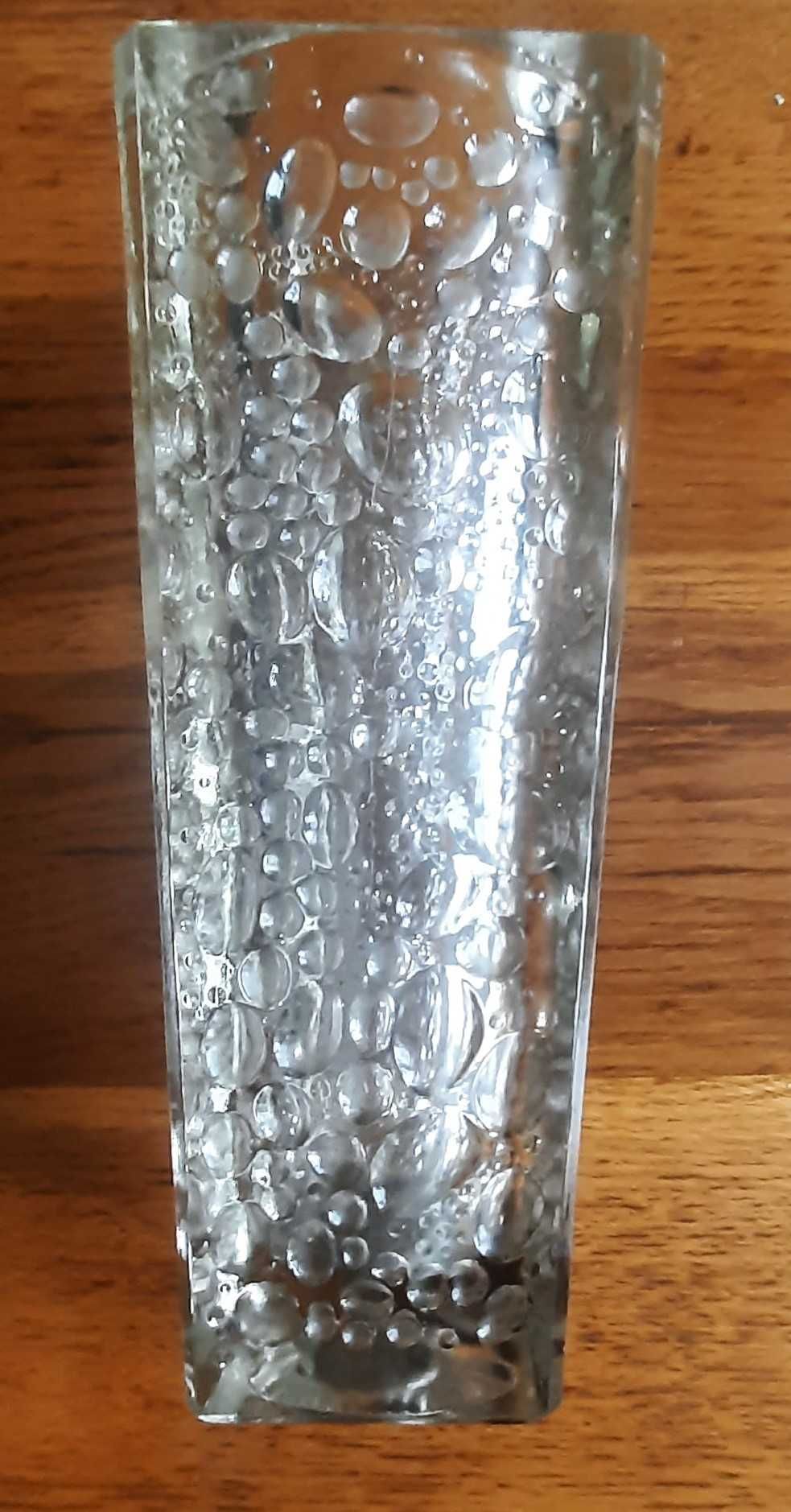 Duży wazon KROPLE ROSY, Hortensja, wysokość 23 cm, wysyłka