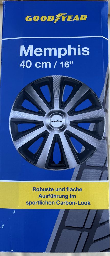 Zestaw Kołpaków Firmy GOODYEAR Memphis 40cm/16”