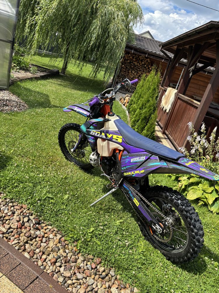 KTM xc 300 18r 36mth na tłoku