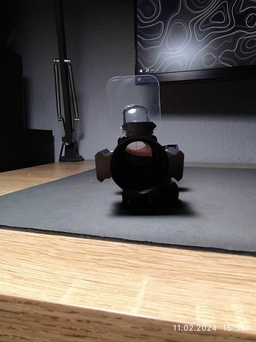 Rhino 4X32 Scope with Micro Red Dot Sight