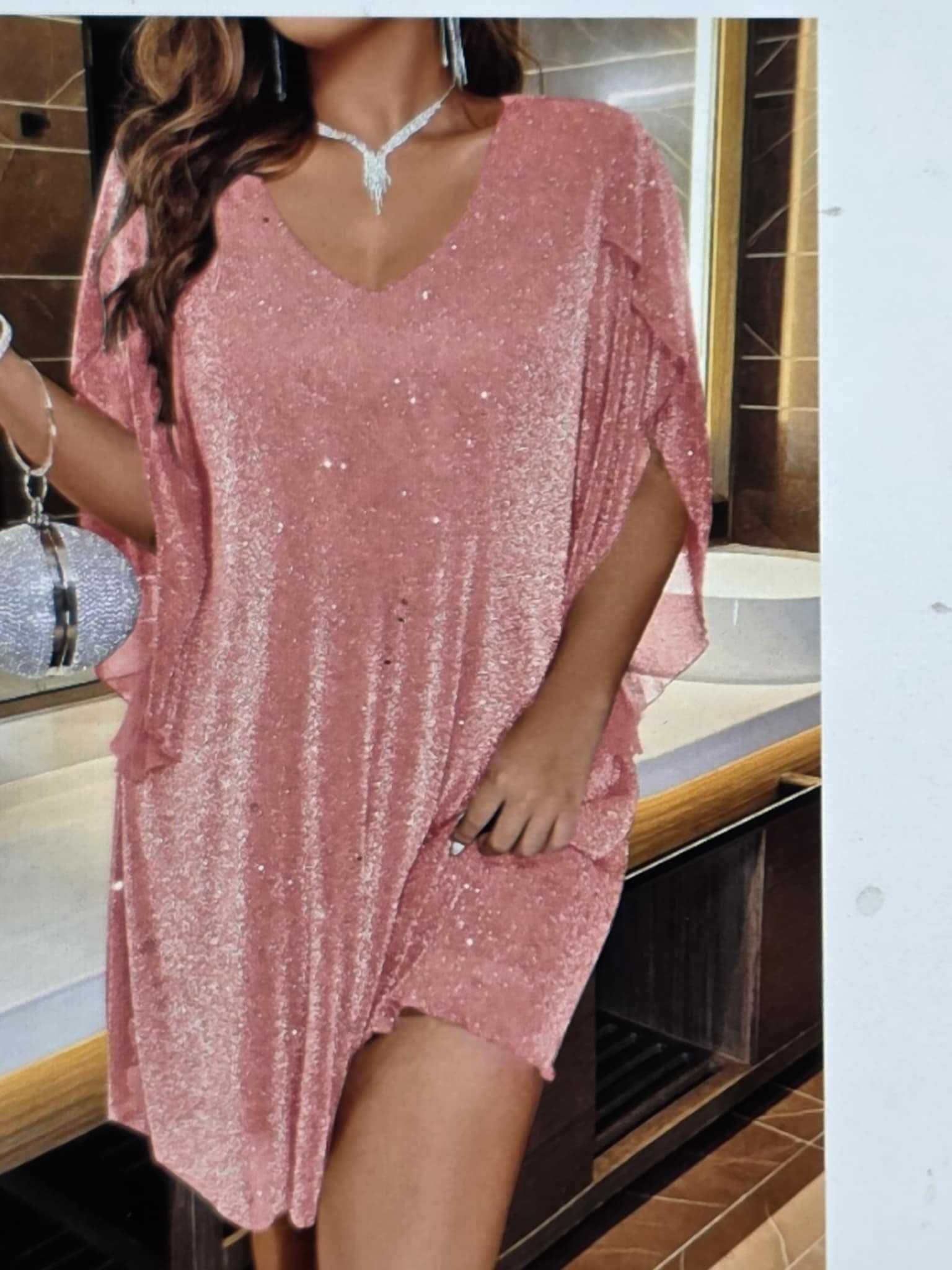śliczna sukienka rozm 4 xl nowa