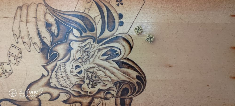 Nardy tryktrak backgammon ręcznie robione