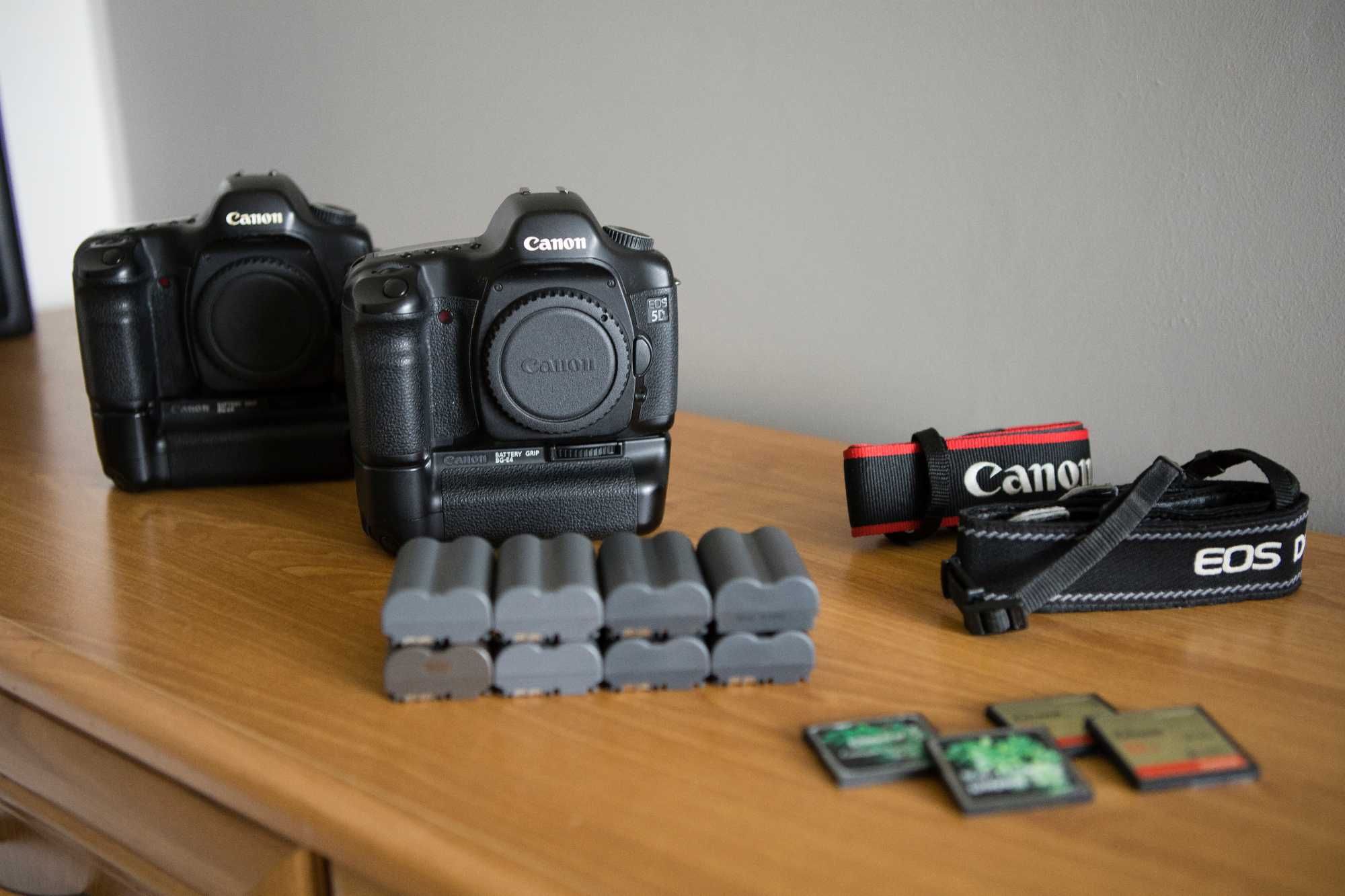 Canon EOS 5D pełnoklatkowa lustrznka w bardzo dobrym stanie