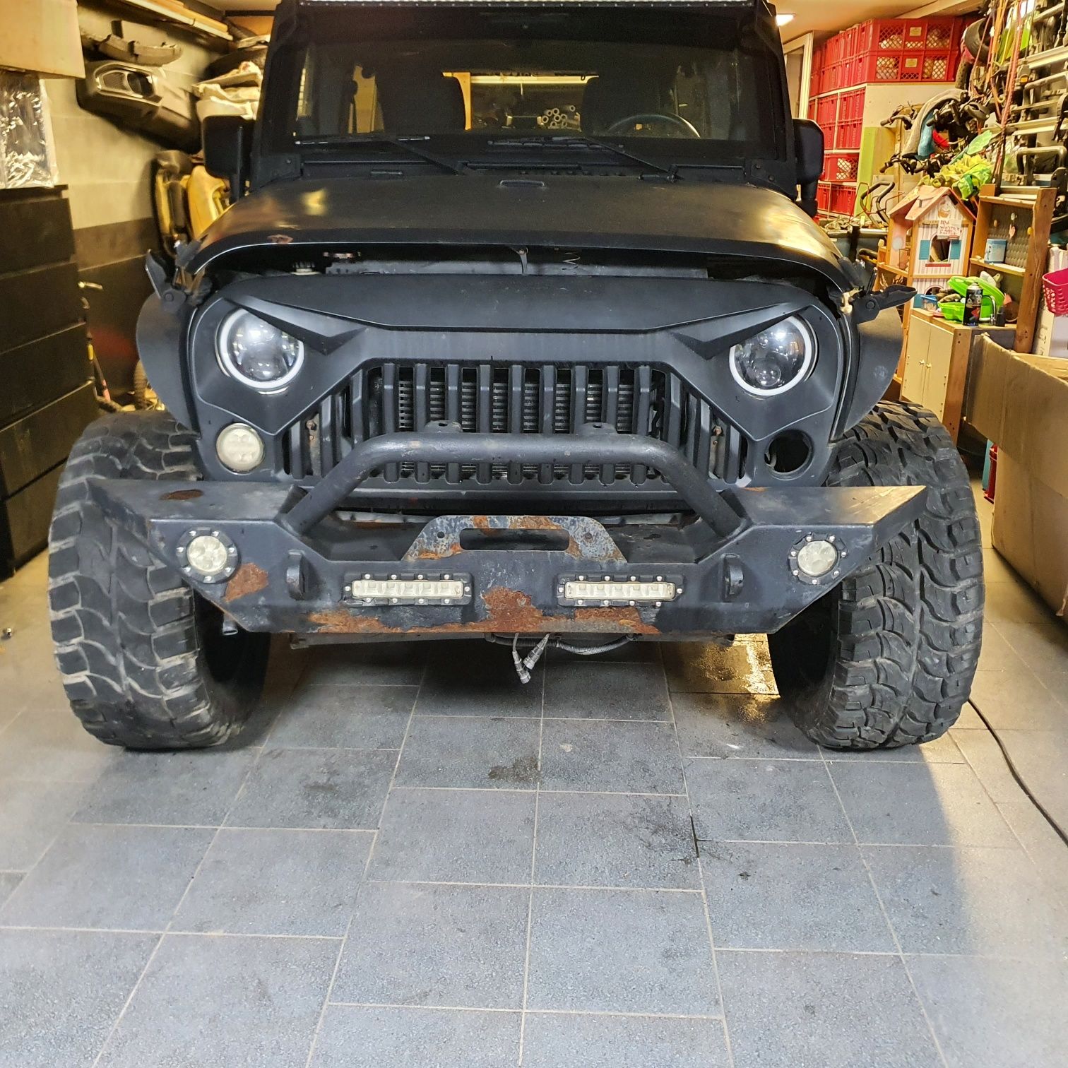 Poszerzenia jeep wrangler jk off road