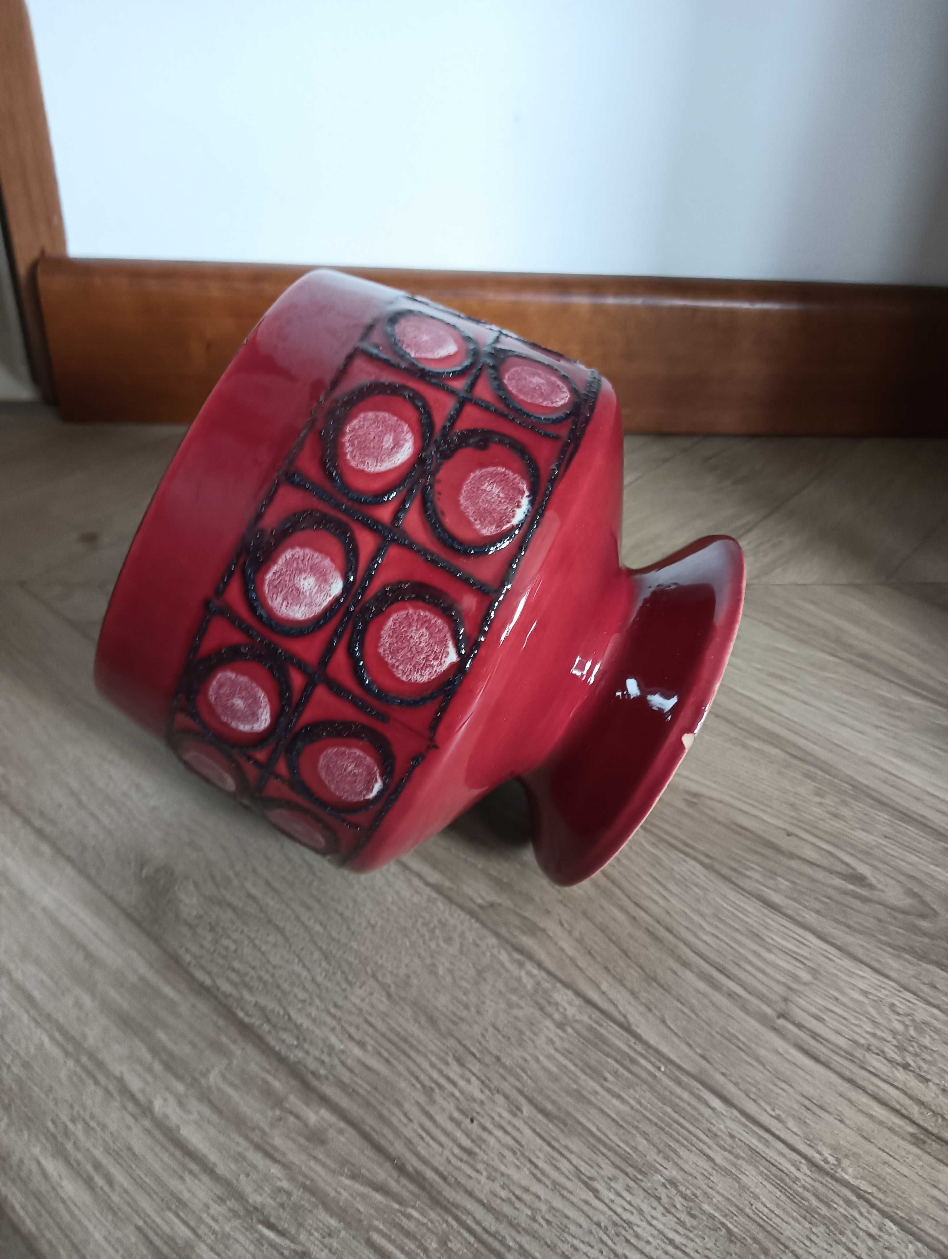 Doniczka ceramiczna kielich osłonka Strehla