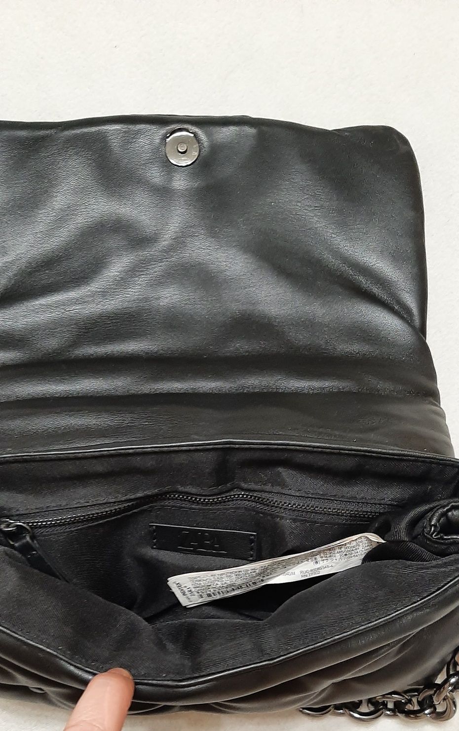 ZARA стёганая сумка