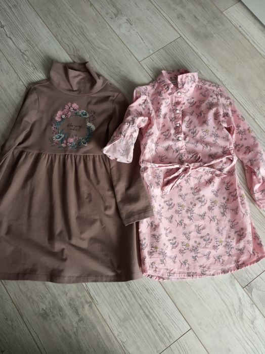 Ubrania dla dziewczynki 6 lat/ 110/116   6 SZT.