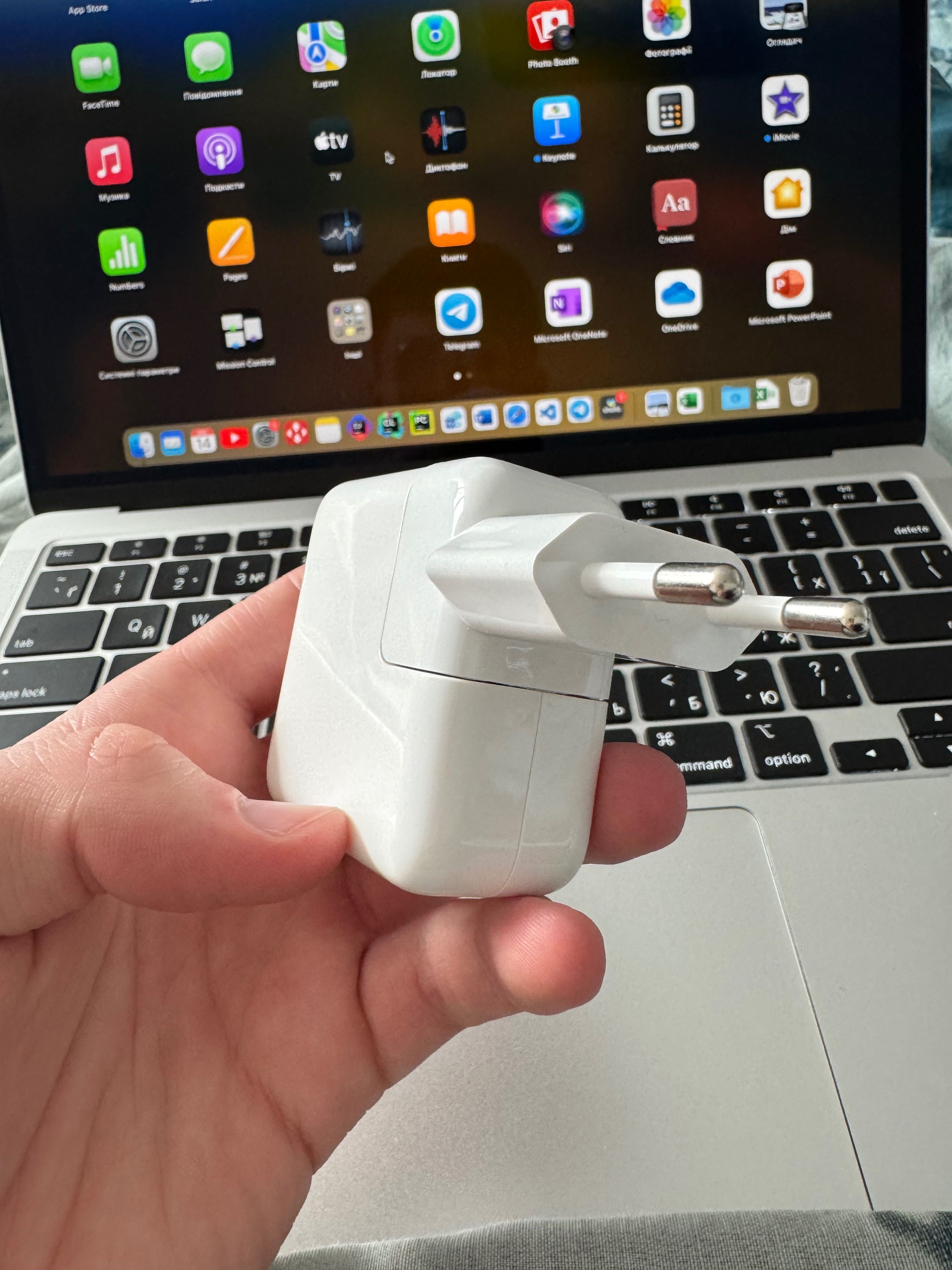 Блок адаптер зарядка Apple 35 W ватт юсб - с type-c usb-c