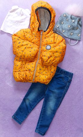 Набір 12-18 міс:Куртка, джинси, шапка