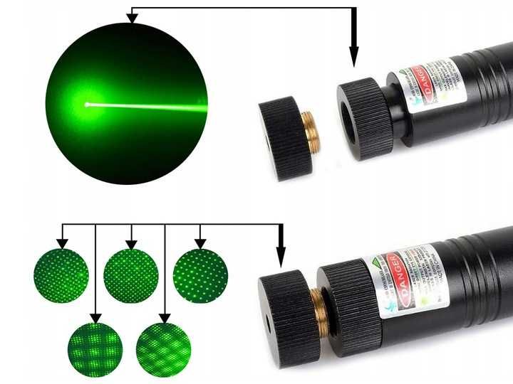 Wskaźnik Laserowy Laser Zielony Punktowy 08338