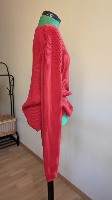 Oryginalny sweter vintage Tommy Hilfiger, 100% bawełna, L