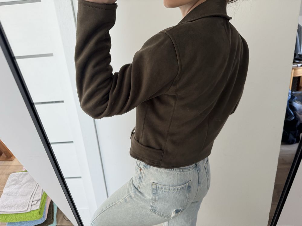 Kurtka ramoneska khaki New Look
