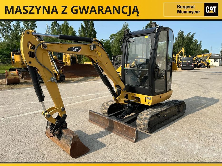 Caterpillar 302.7  Minikoparka CAT 302.7D - Gwarancja 12 miesięcy
