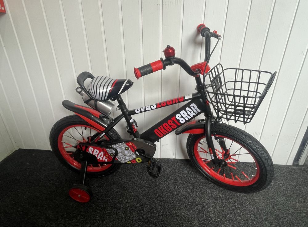 Rowerki Rowerek Nowy Model TF BOYS 16 cali 2025r