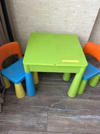 Дитячі меблі стіл стільці Tega baby mamut