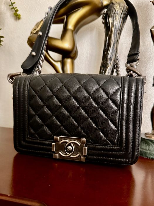 Сумка Chanel boy шкіра